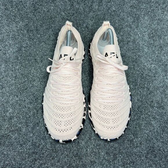 APL TechLoom Wave Running Shoes‎ Women's Size 8.5 Pink Athletic Stretch Trainers - Picture 3 of 13